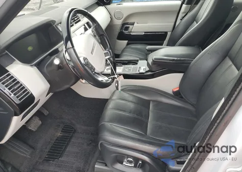 2016 Land Rover Range Rover 3.0L V6 Turbocharged Diesel Hse Td6 z USA, uszkodzony, nr VIN SALGS2KF9GA258617